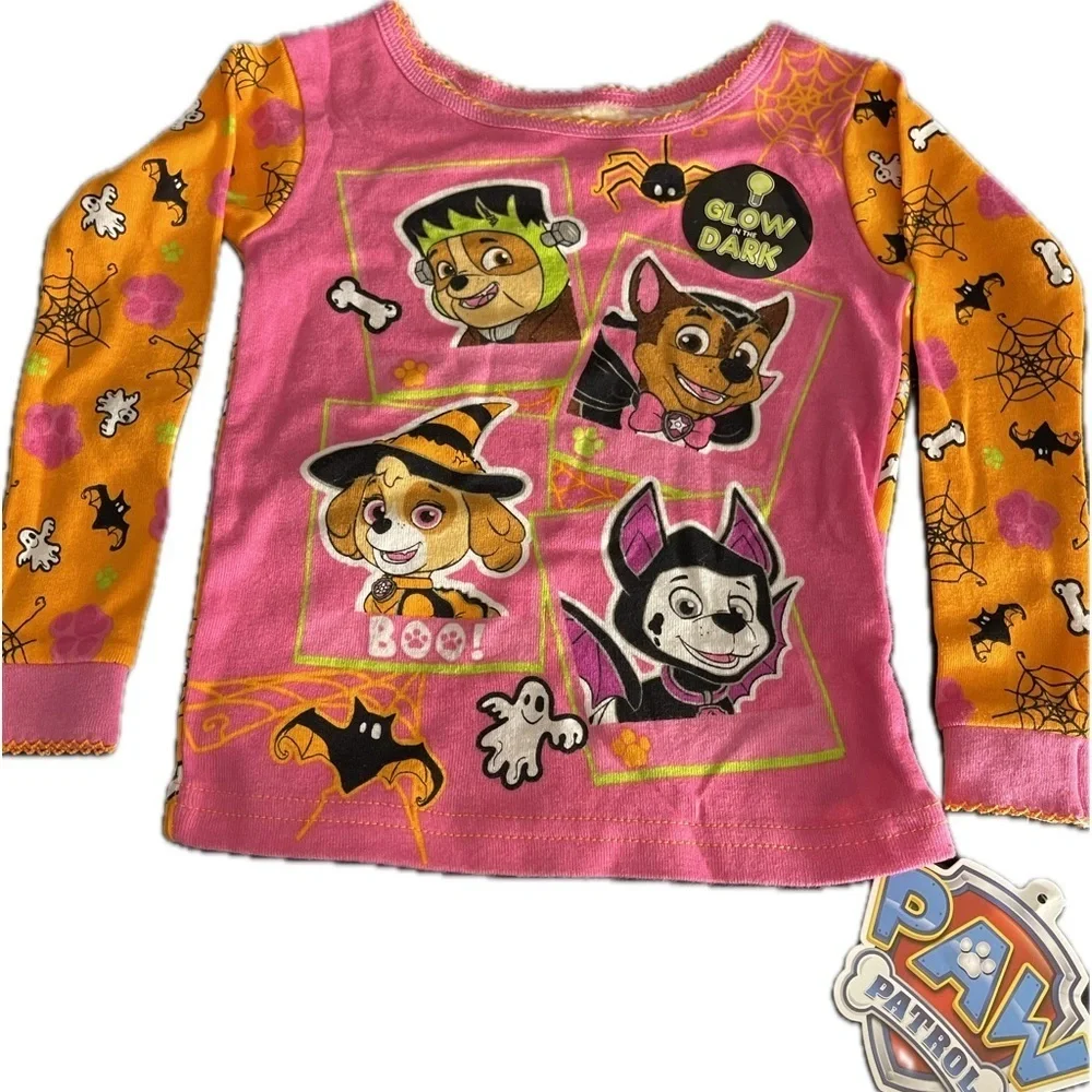 Nickelodeon Paw Patrol Girls Halloween 2PC Pajama Set Size 2T